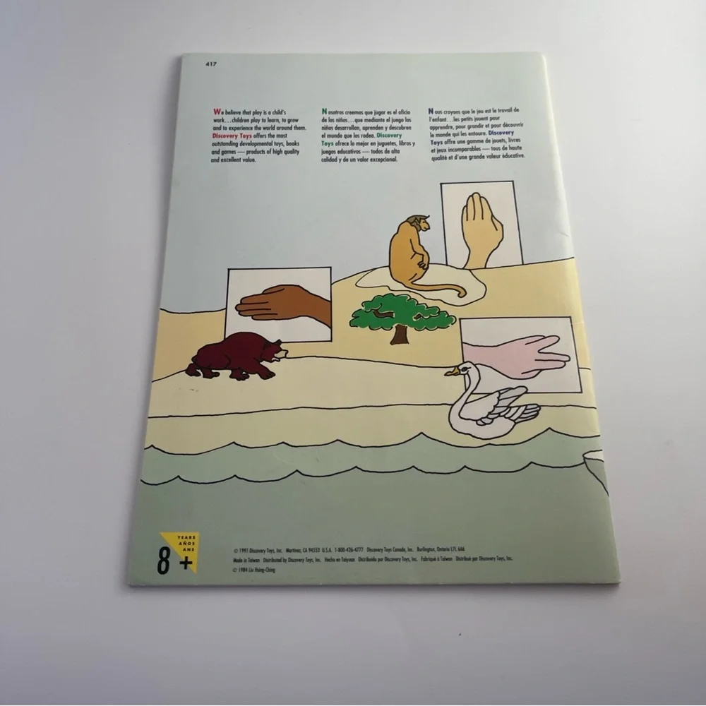 Handful of Animals Draw Animals book by Discovery Toys